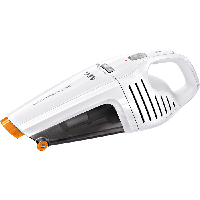 AEG HX6-8IW handheld vacuum Orange, White Bagless