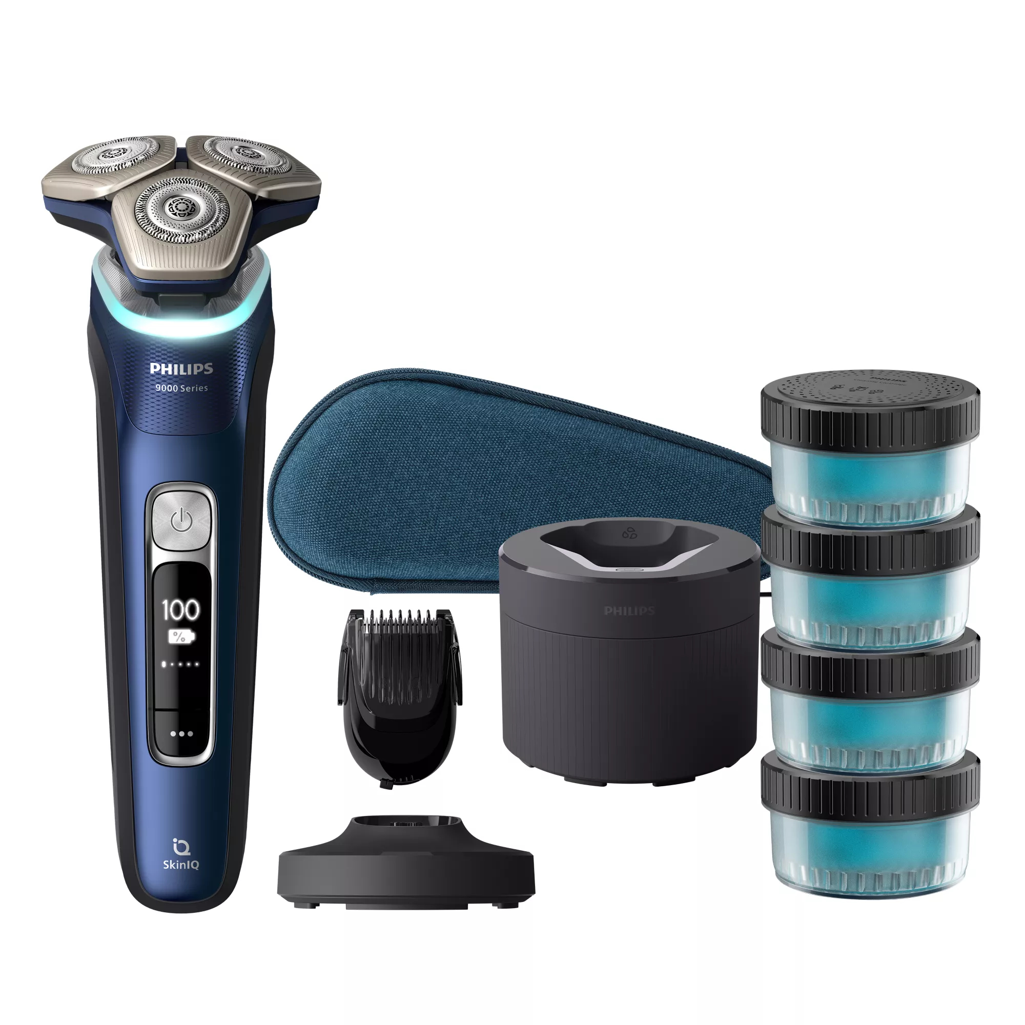 Philips SHAVER Series 9000 Limited Edition 9000 Series S9980/74 Space-Grade Steel Electric Shaver – image 1
