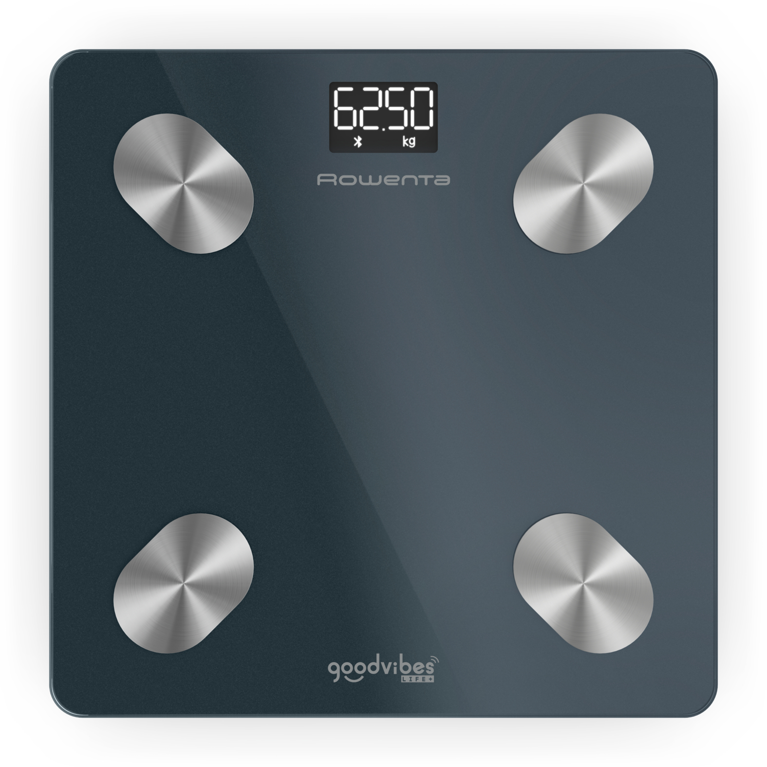 Rowenta BR9620 personal scale Square Grey Electronic personal scale