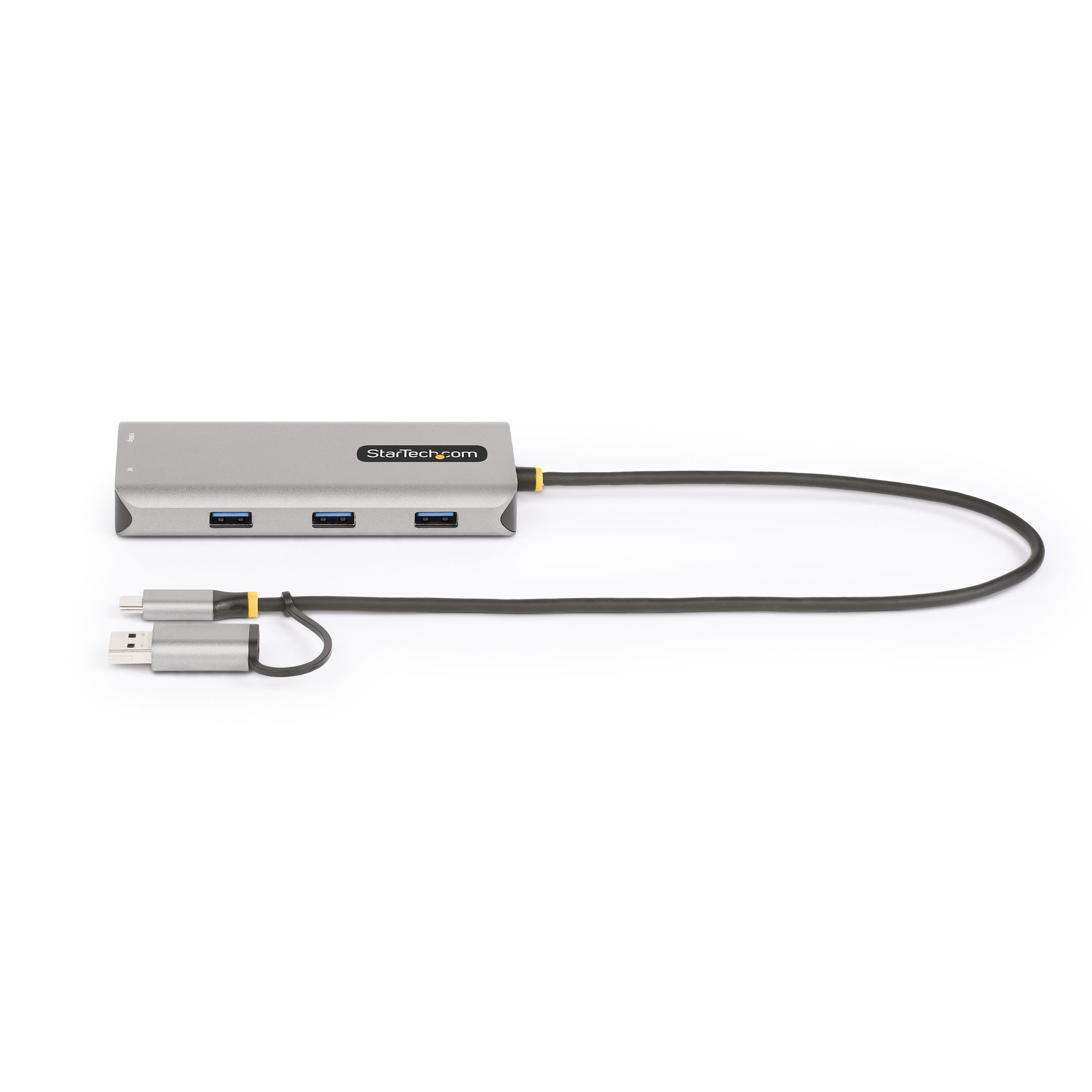 StarTech.com USB-C Multiport Adapter w/Attached USB-C to USB-A Dongle, Dual HDMI (4K30Hz/1080p60Hz), 3x USB-A 5Gbps, Mini Travel Dock, Laptop Docking Station, 1 – image 9