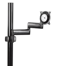 Flat Panel Dual Arm Pole Mount