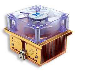 Manhattan 702454 computer cooling system Processor Cooler Bronze, Transparent