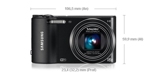 Samsung WB WB150F 1/2.3" Compact camera – image 3