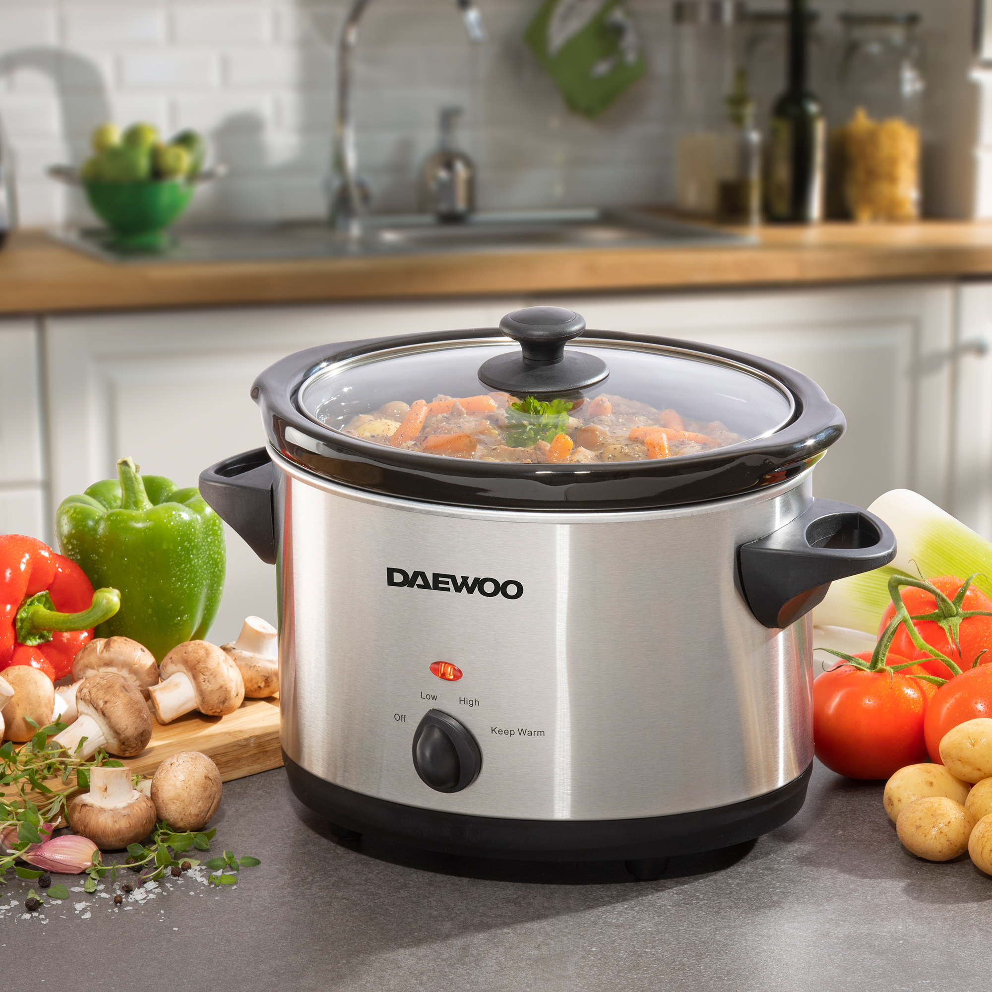 Daewoo SDA1364GE slow cooker – image 2