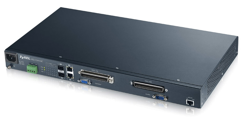 Zyxel VES1724-55C Managed 1U Black – image 1