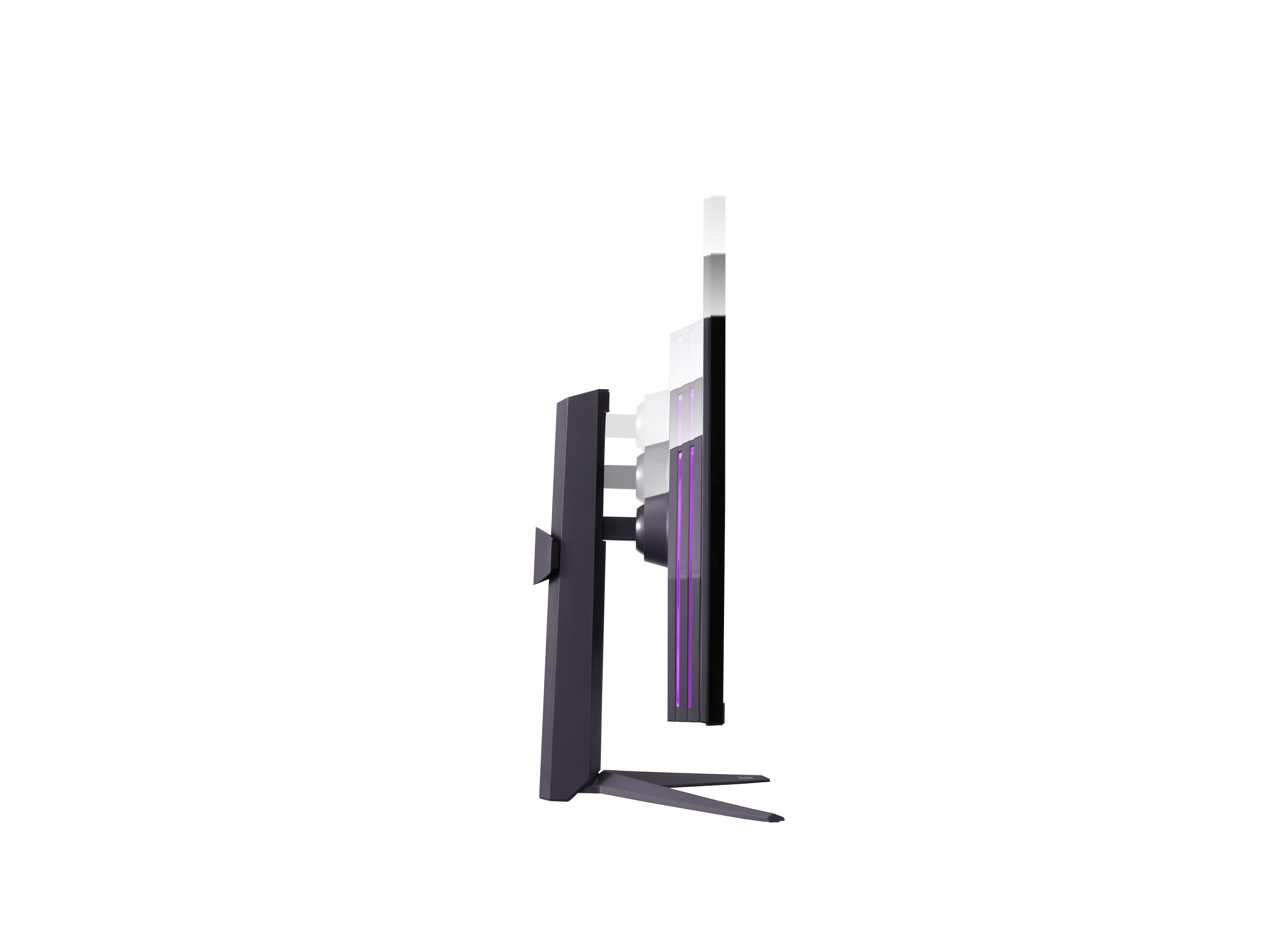 LG 27GR93U-B computer monitor 68.6 cm (27″) 3840 x 2160 pixels 4K Ultra HD LED Black, Grey, Purple image 8