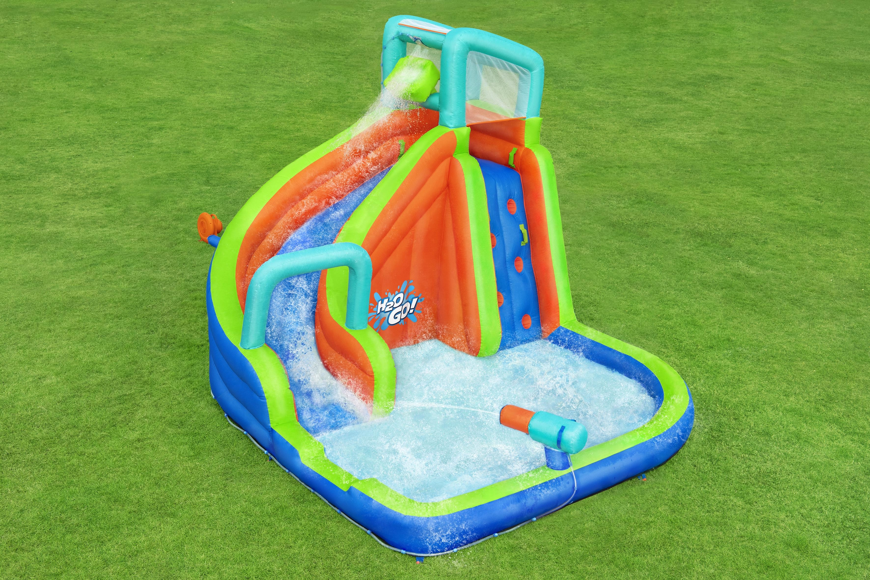 Resim H2OGO! Turbo Splash Çocuk Şişme Mega Su Parkı 2,7 m