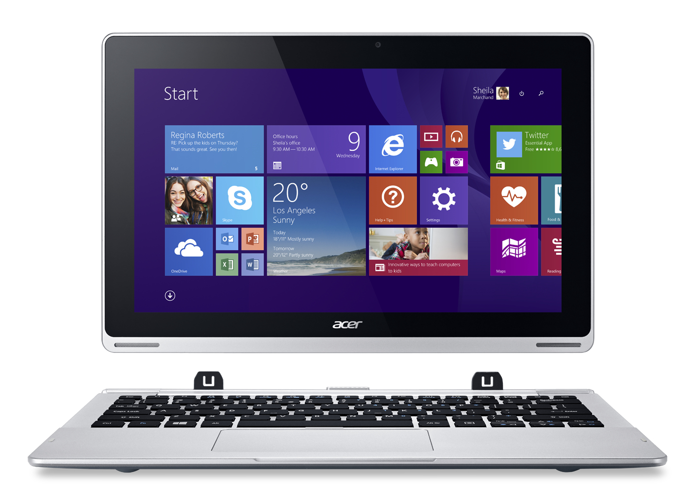 Acer Aspire Switch 11 SW5-171P-36BN Intel® Core™ i3 i3-4012Y Hybrid (2-in-1)