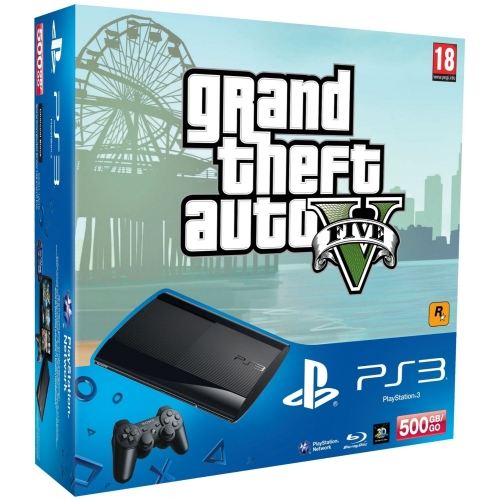 Sony Interactive Entertainment Playstation 3 500GB + GTA 5