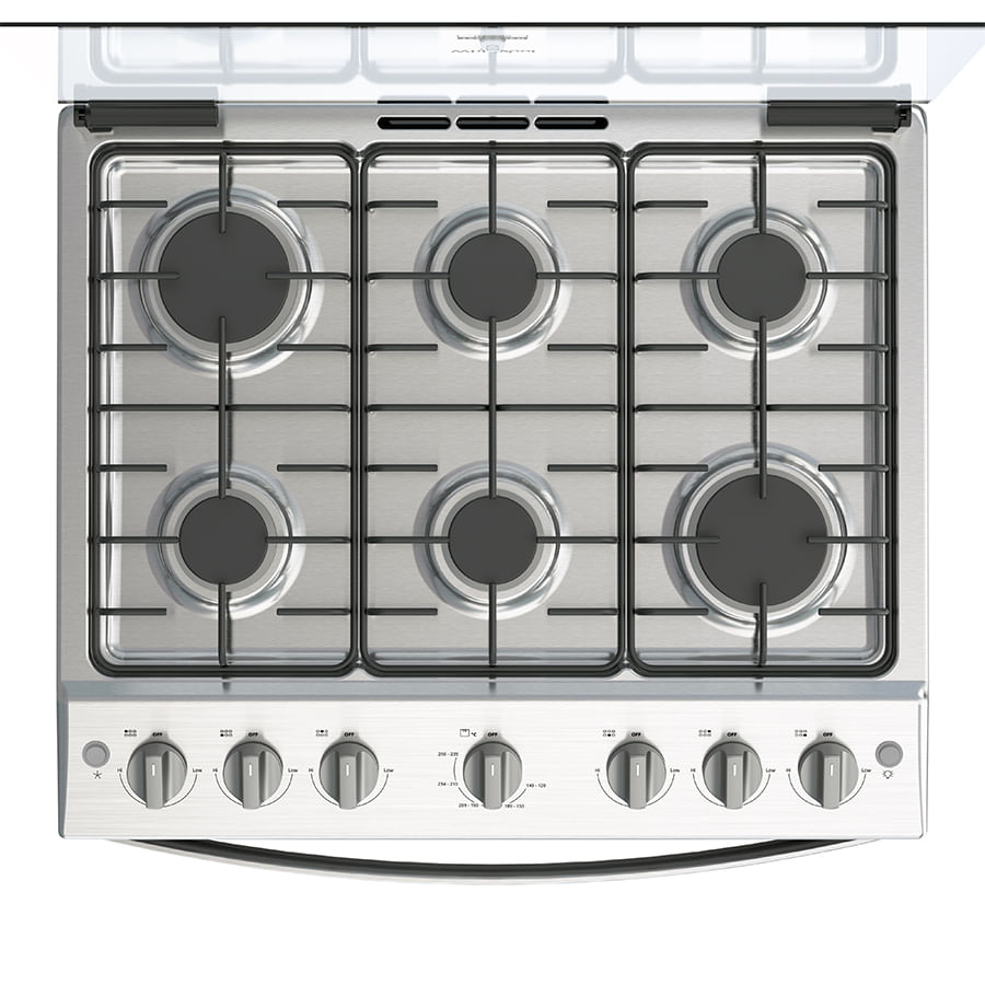 Whirlpool WFR3300D cooker Freestanding cooker Gas Grey – image 6