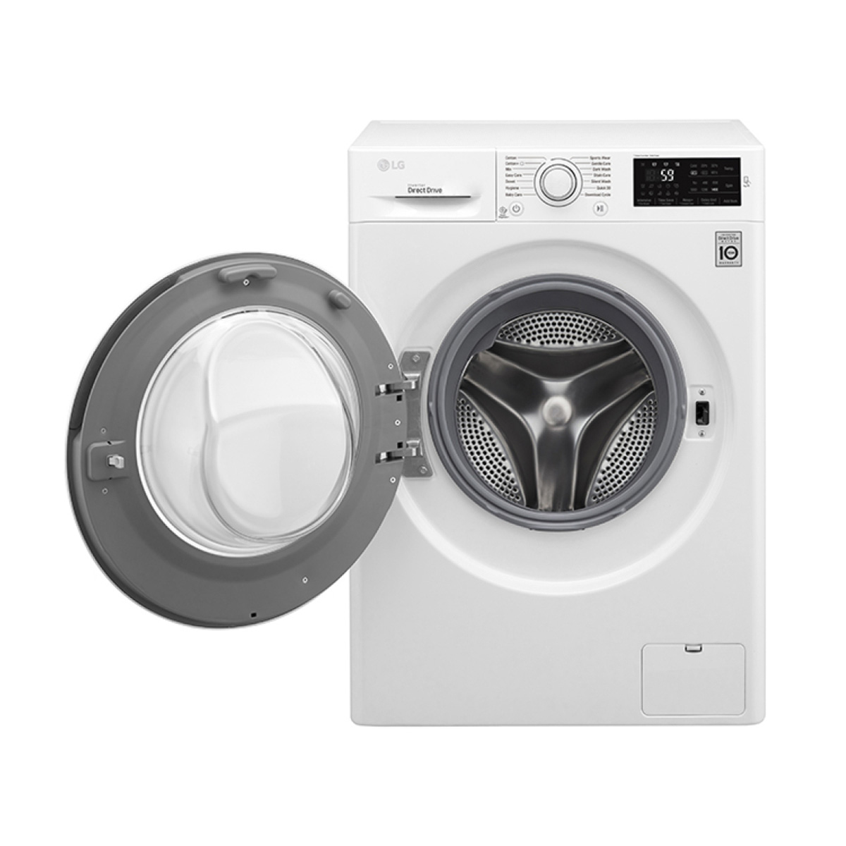 LG F4J5VY3W washing machine Front-load – image 2