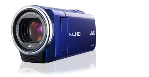 JVC GZ-E10AUS camcorder Handheld camcorder CMOS Full HD Blue – image 1