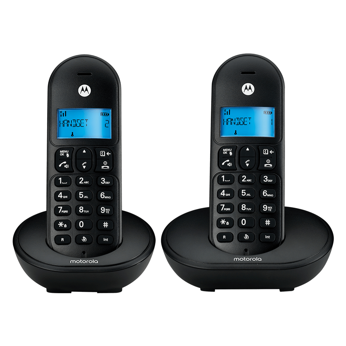 Motorola T102 DECT telephone Caller ID Black
