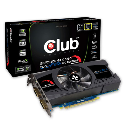 CLUB3D CGNX-X56024O graphics card NVIDIA GeForce GTX 560 – image 1