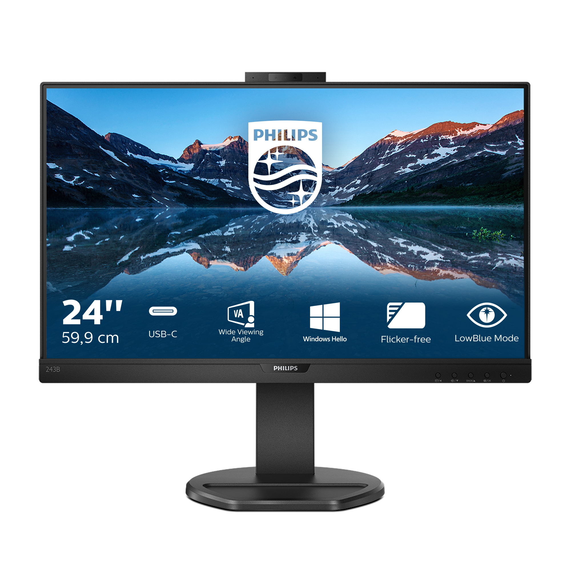 Philips B Line 243B9H/75 computer monitor – image 2