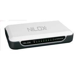 Nilox 16NX040801001 network switch Unmanaged White