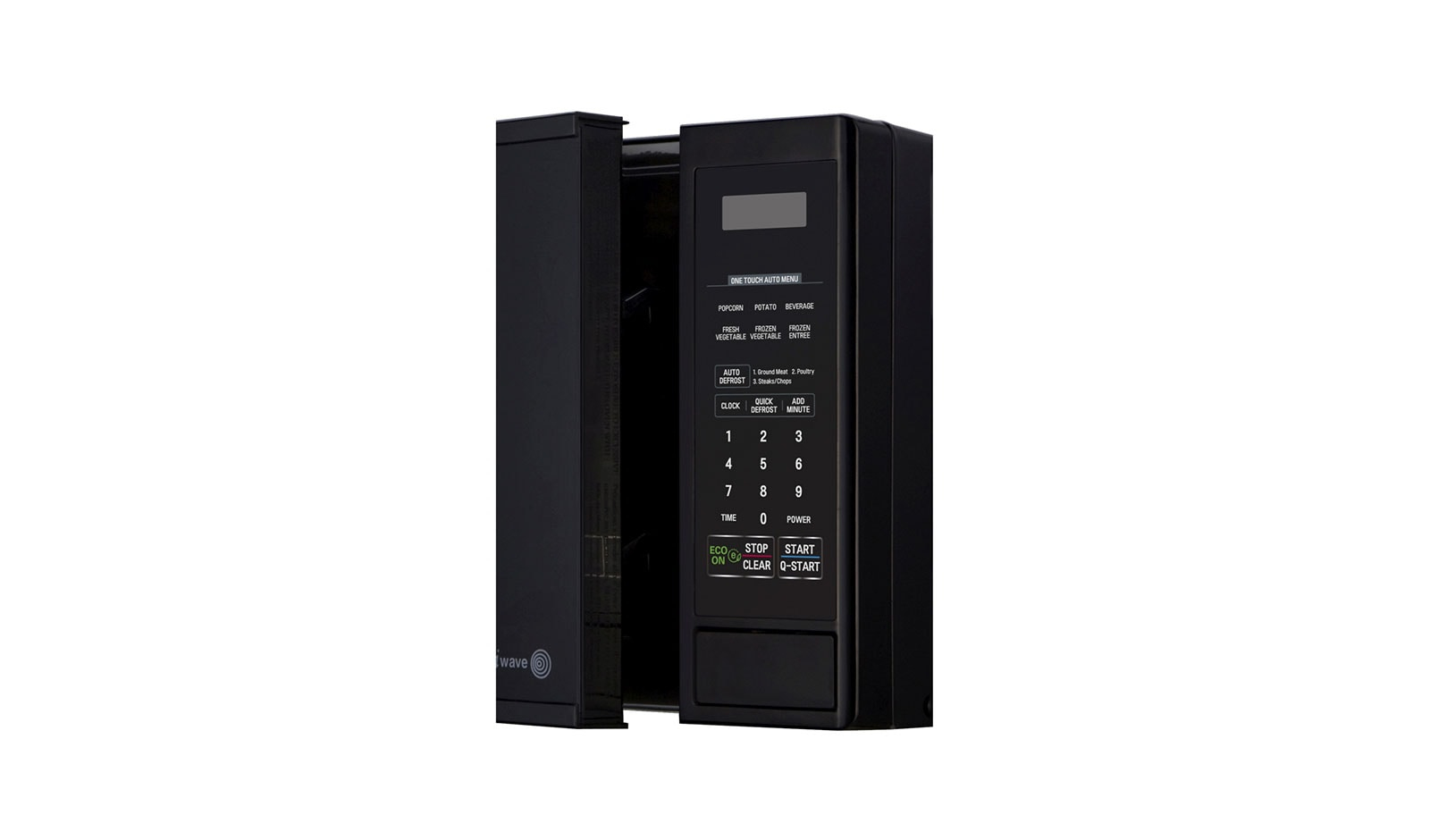 LG MS2042DB microwave Black Solo microwave – image 5