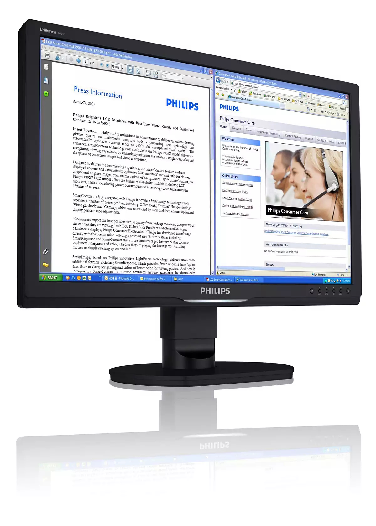 Philips Brilliance 240S1CB/00 computer monitor – image 2