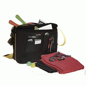 Techair S0502 39.1 cm (15.4") Messenger case Black – image 2
