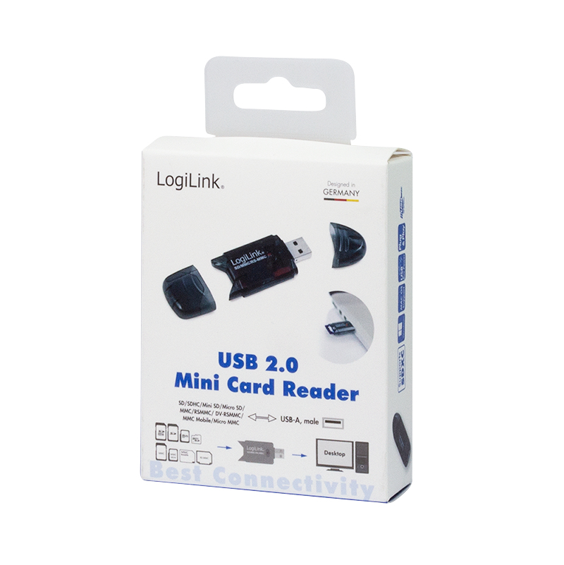 LogiLink CR0007 card reader USB 2.0 Black – image 6