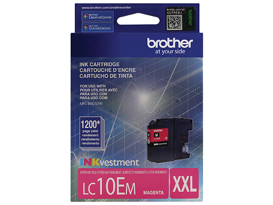 Brother LC10EM ink cartridge 1 pc(s) Original Extra (Super) High Yield Magenta – image 4