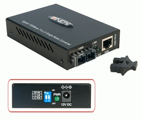 Lindy SC Fibre Optic Converter – image 2