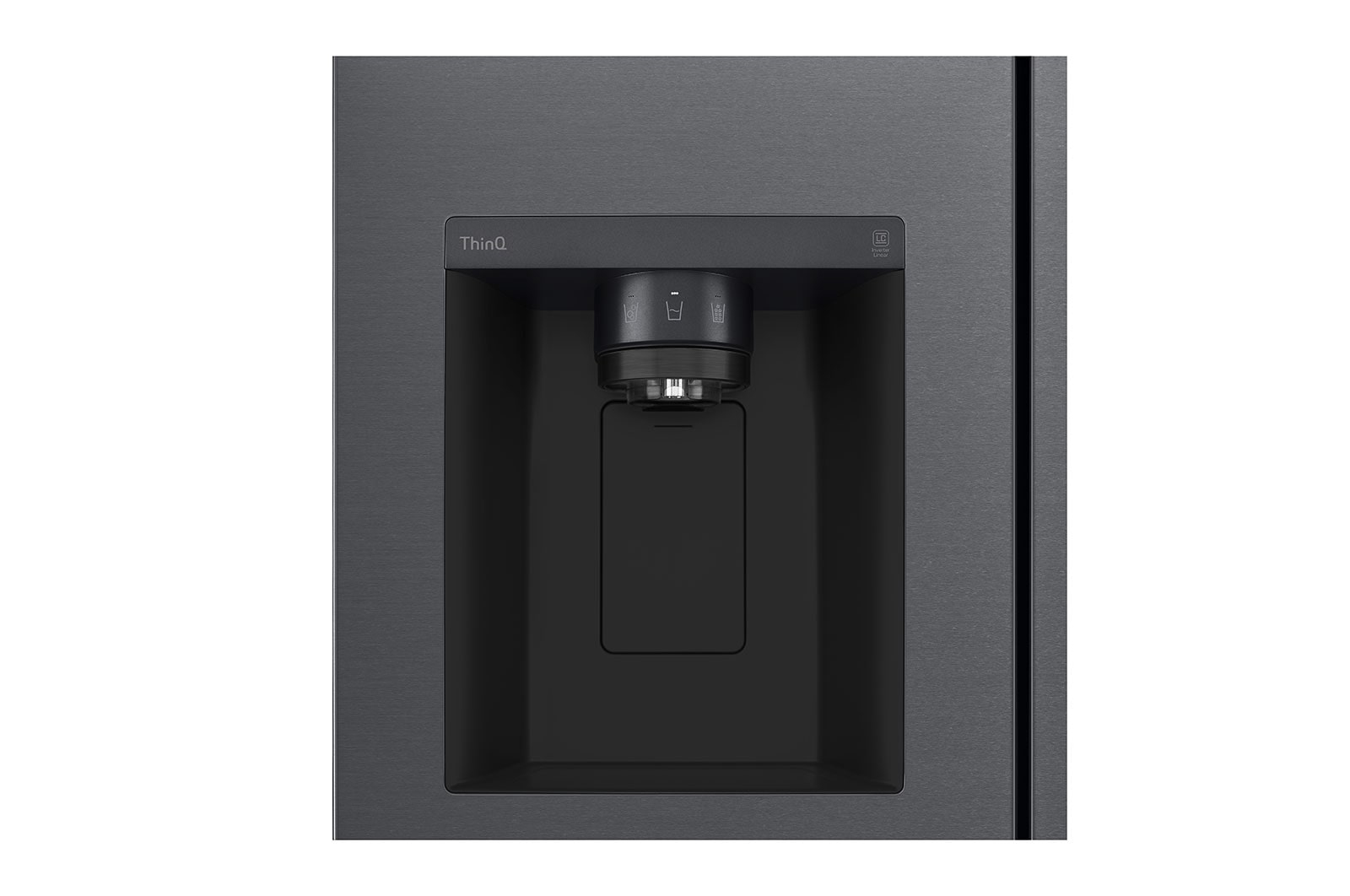 LG GSLV80MCLF side-by-side refrigerator Freestanding – image 4