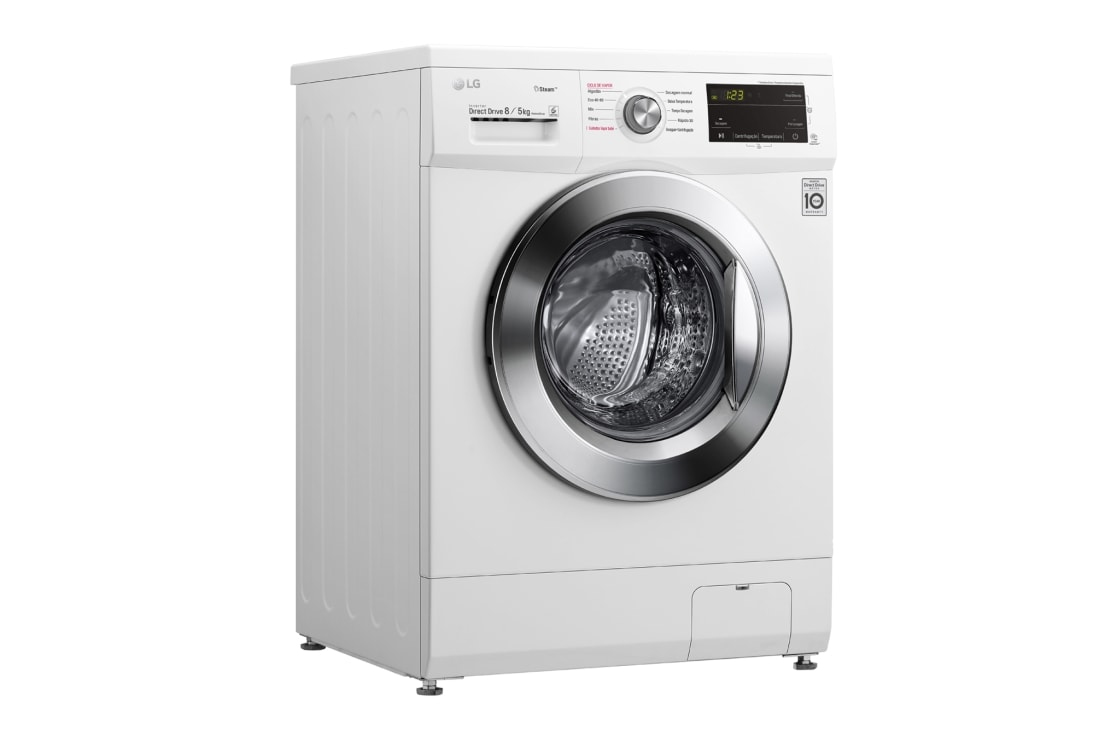LG F4J3TG5WD washer dryer Freestanding Front-load White – image 3