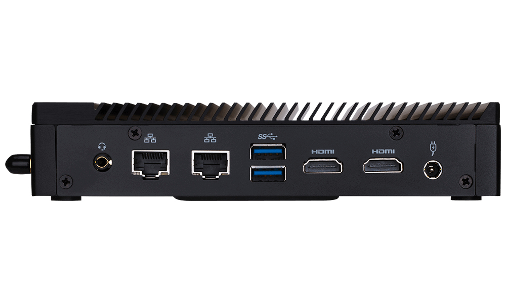 GIGABYTE GB-EKI3M-7100 PC/workstation barebone Black i3-7100U BGA 1356 – image 4
