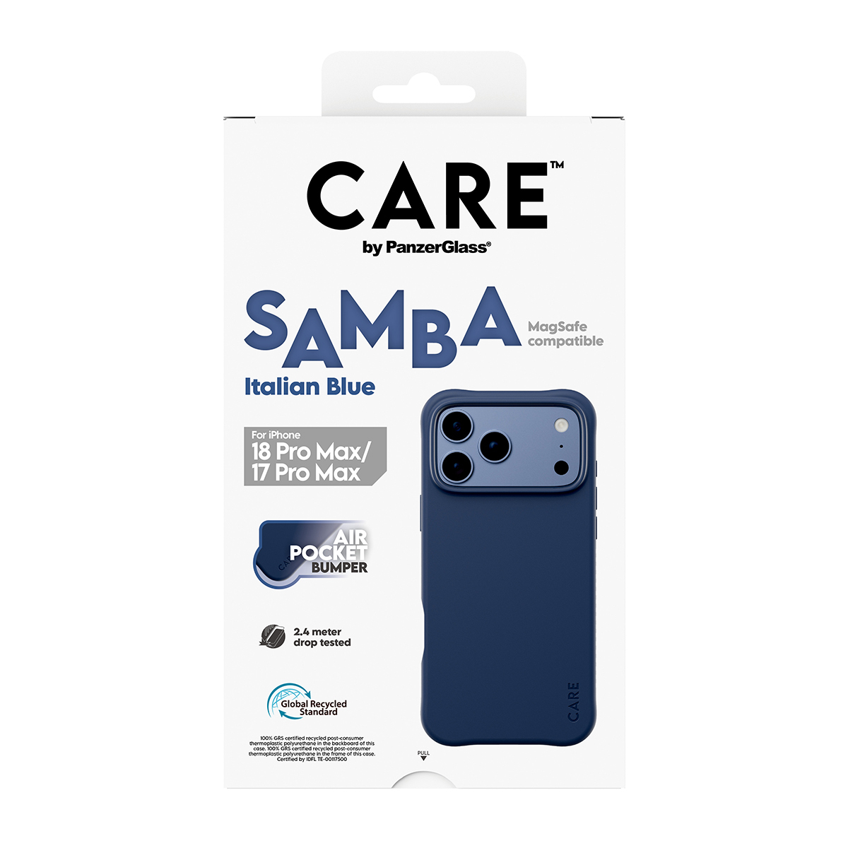 PanzerGlass CARE™ by PanzerGlass® Samba Case Italian Blue w. MagSafe iPhone 18 Pro Max | 17 Pro Max – image 3