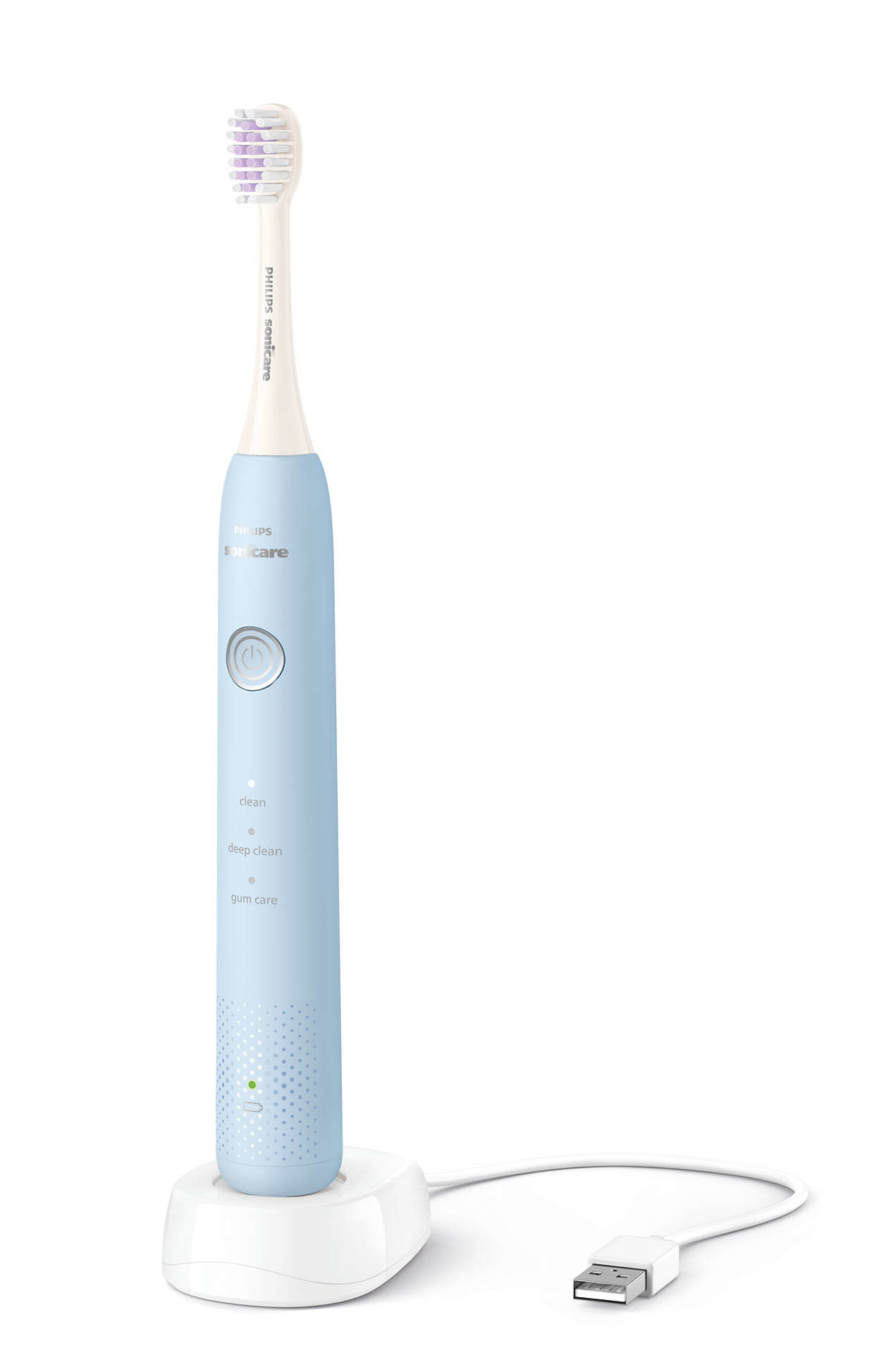Philips HX2411/04 electric toothbrush Adult Sonic toothbrush Light Blue