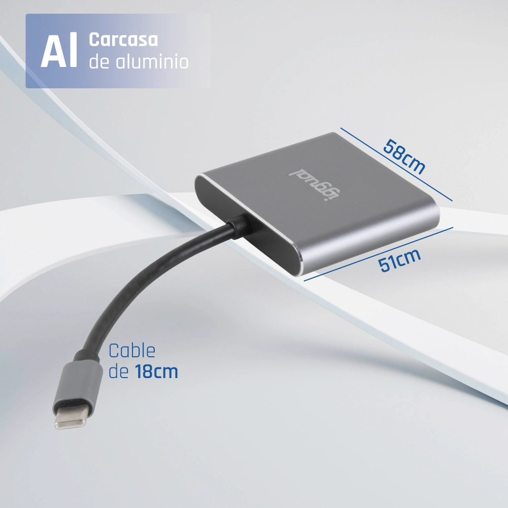 iggual Type C Hub 3 in 1 – image 6