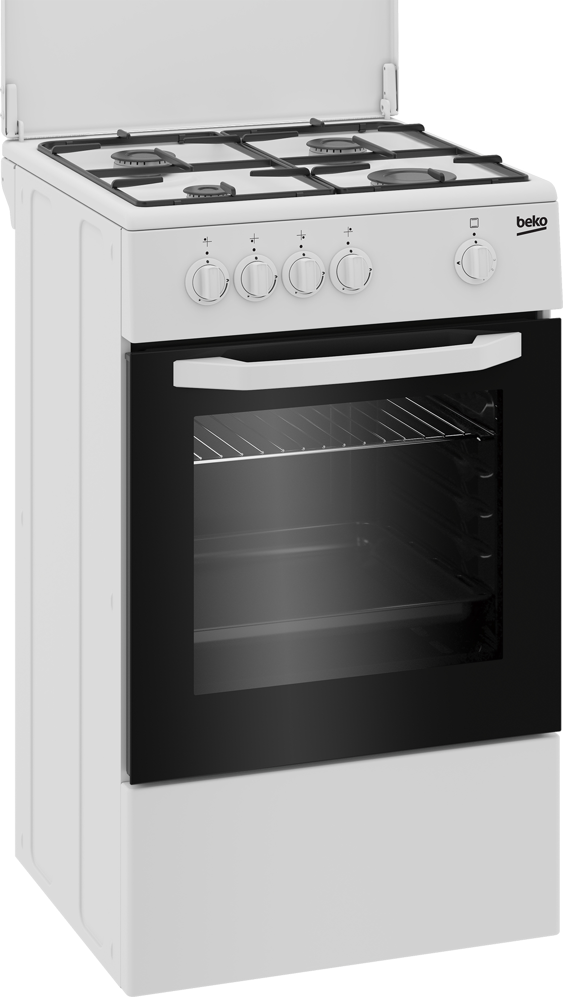 Beko CSG42009DW Freestanding cooker Gas White – image 2