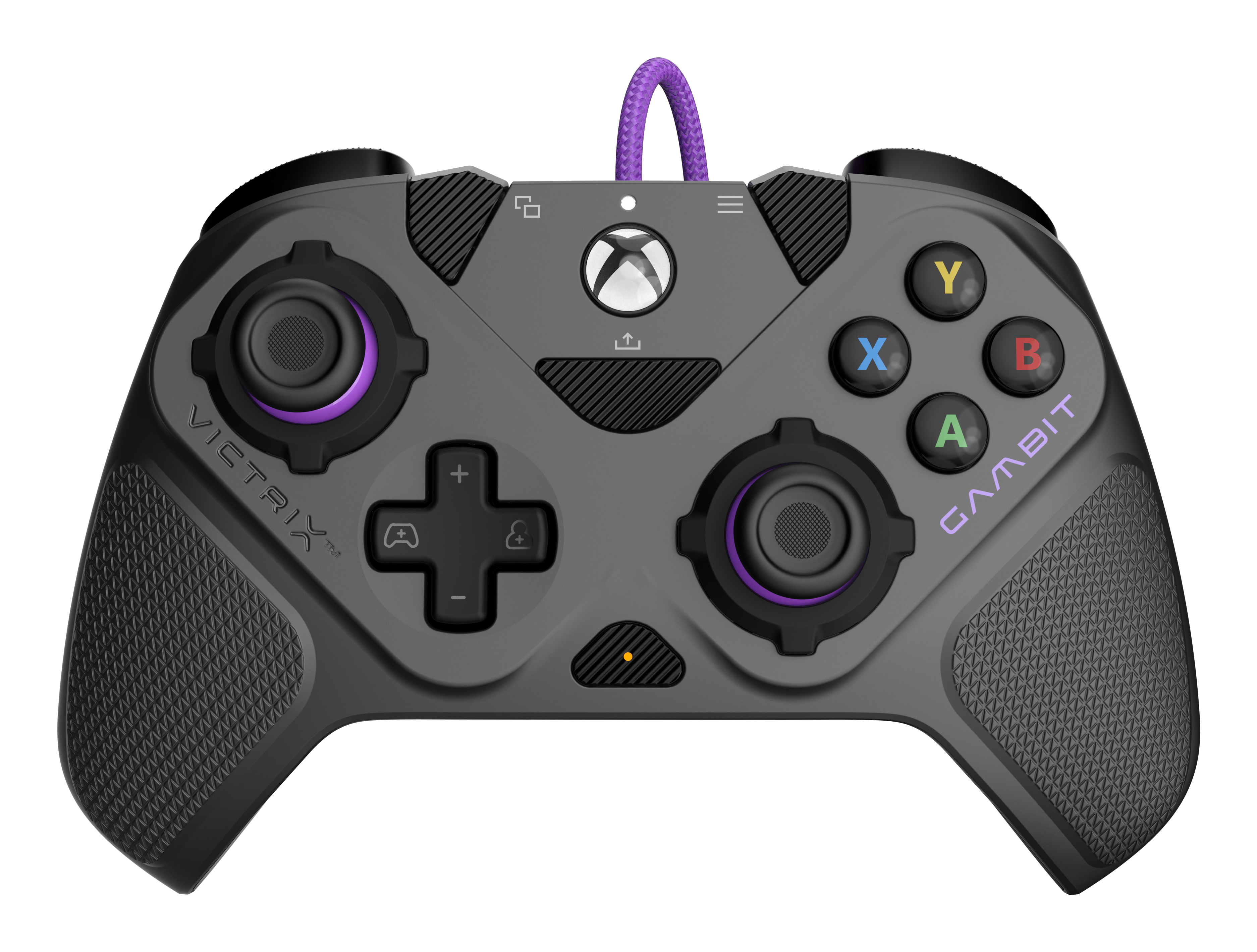 Turtle Beach Victrix Gambit Prime Manette de tournoi filaire avec sticks interchangeables, Rapid Fire Clutch Triggers et boutons programmables - licence officielle de Xbox Series X|S, Xbox One et PC