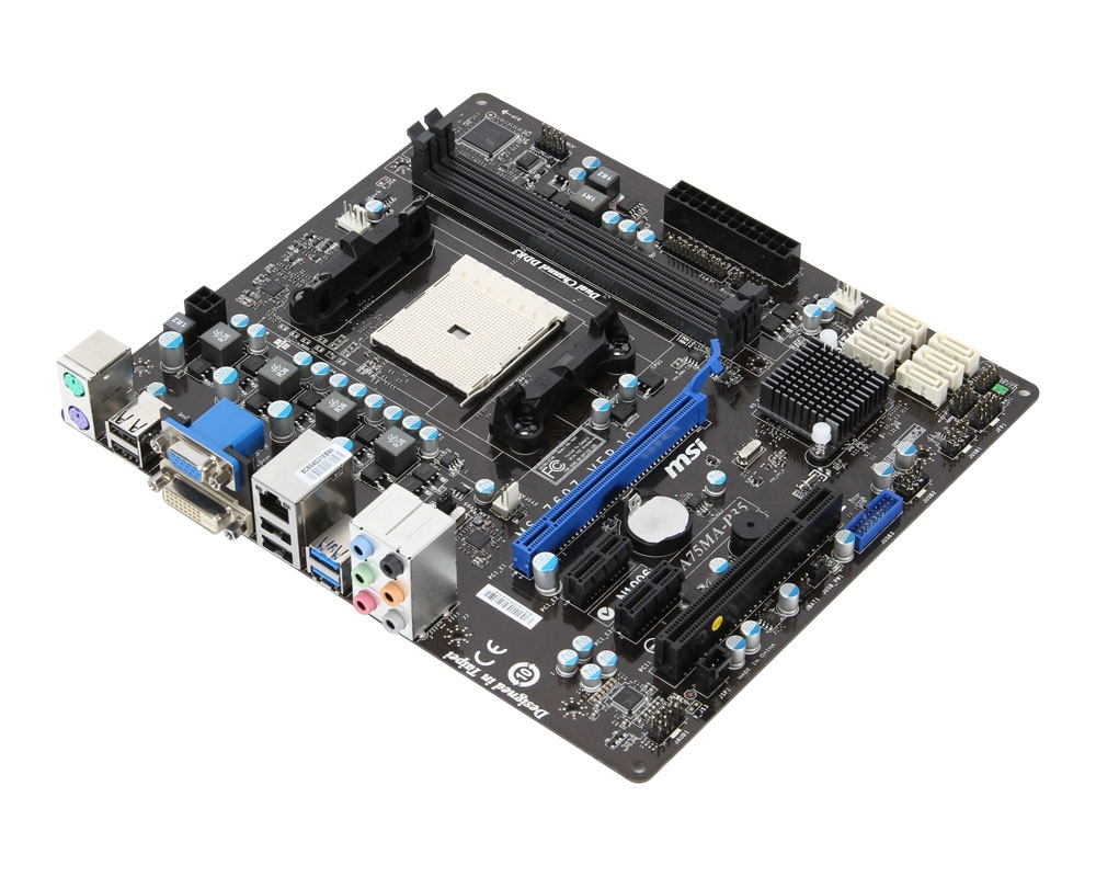 MSI A75MA-P35 AMD A75 Socket FM1 micro ATX – image 5