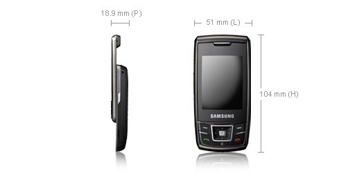 Samsung D880 5.84 cm (2.3") 116 g Black – image 4