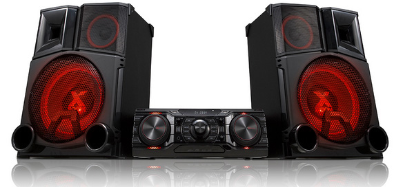 LG CM9750 home audio system Black