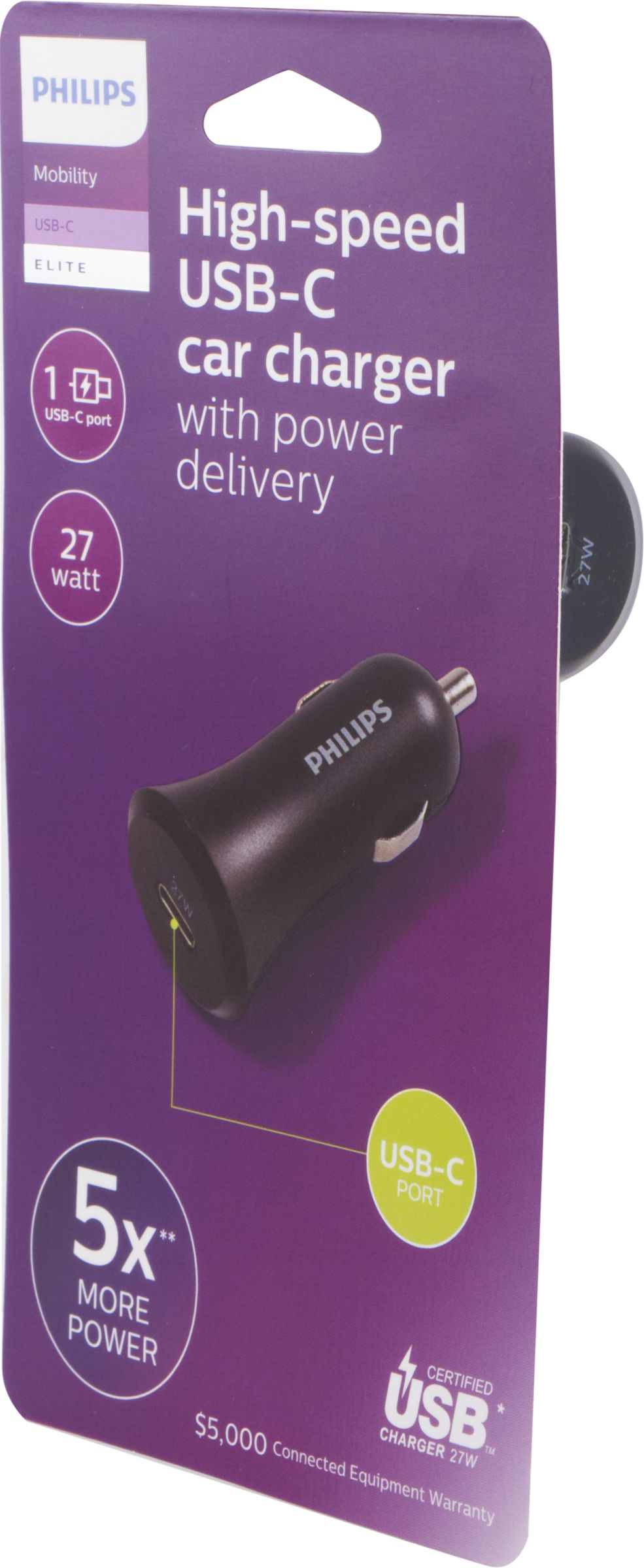 Philips DLP2559Q/37 mobile device charger Universal Black Cigar lighter Auto – image 2