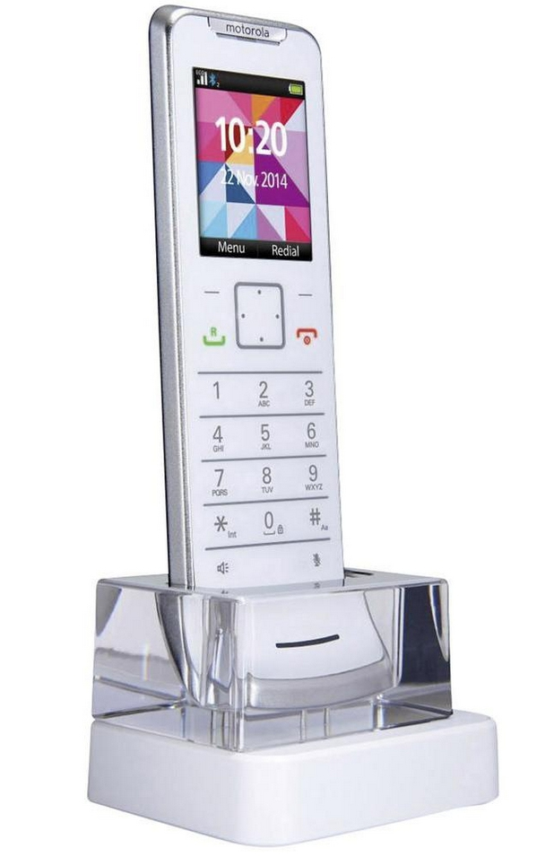 Zebra Motorola IT.6.1HW telephone DECT telephone Caller ID White