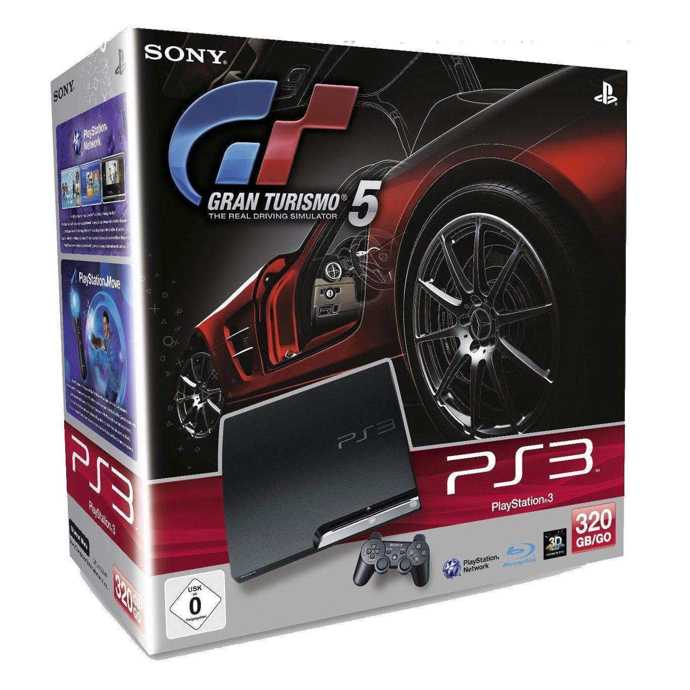 Sony Interactive Entertainment PlayStation 3 Slim 320GB + Gran Turismo 5 – image 2
