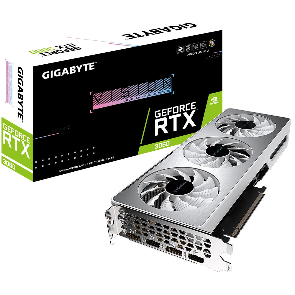 GIGABYTE GeForce RTX 3060 VISION OC 12G (rev. 2.0) – image 8