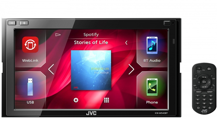 JVC KW-M540BT 2-DIN AV Receiver – image 4