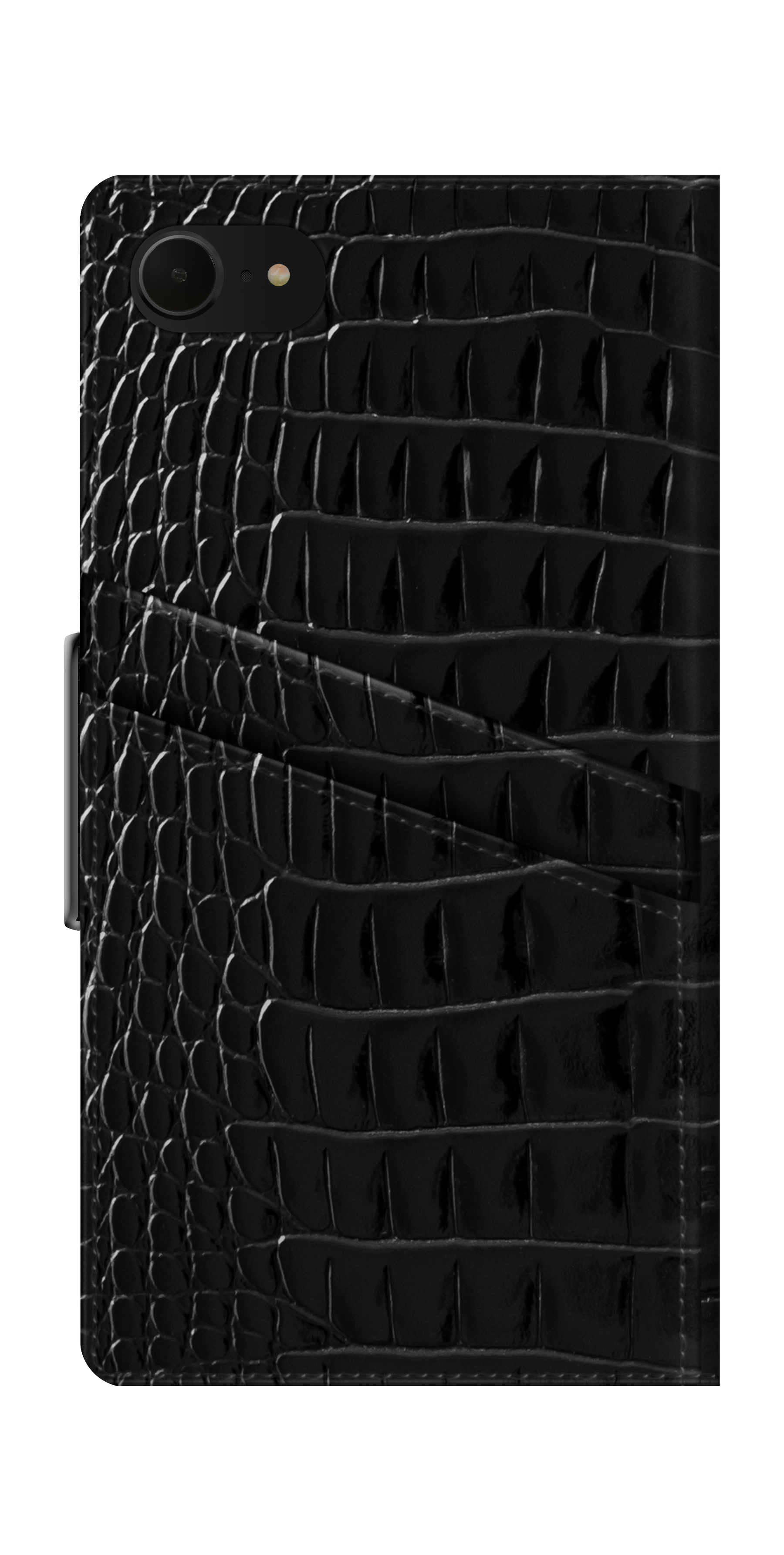 iDeal of Sweden Atelier Wallet iPhone 8/7/6/6S/SE Neo Noir Croco – image 3