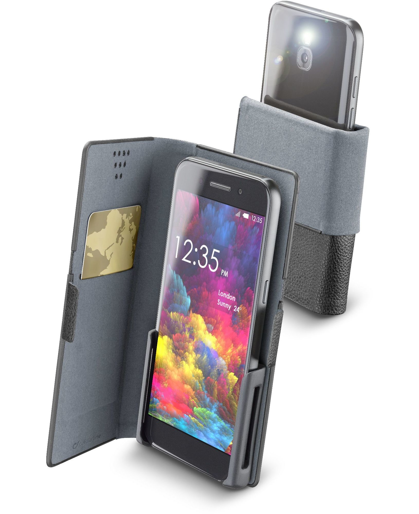 Cellularline Slide & Click - S: (Misure max telefono: – image 1