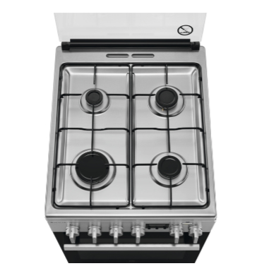 Electrolux LKK560200X Freestanding cooker Electric Gas Stainless steel – image 2
