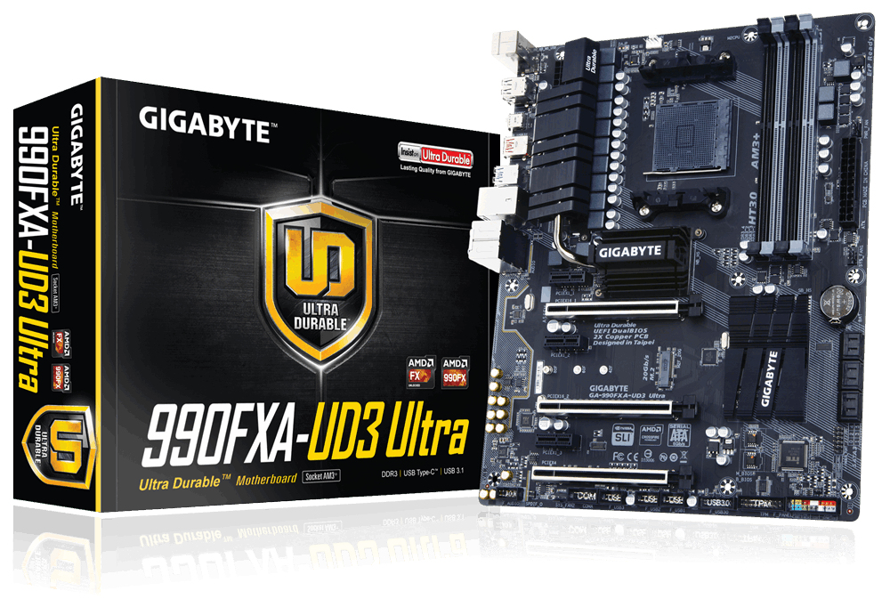 GIGABYTE GA-990FXA-UD3 Ultra – image 1