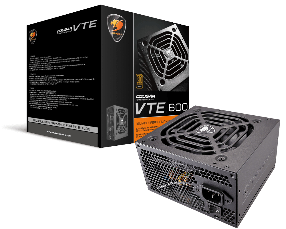 COUGAR VTE600 power supply unit – image 8