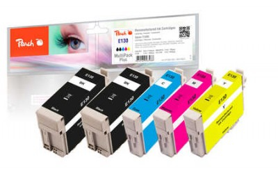 Peach 319632 ink cartridge 5 pc(s) Compatible High (XL) Yield Black, Cyan, Magenta, Yellow