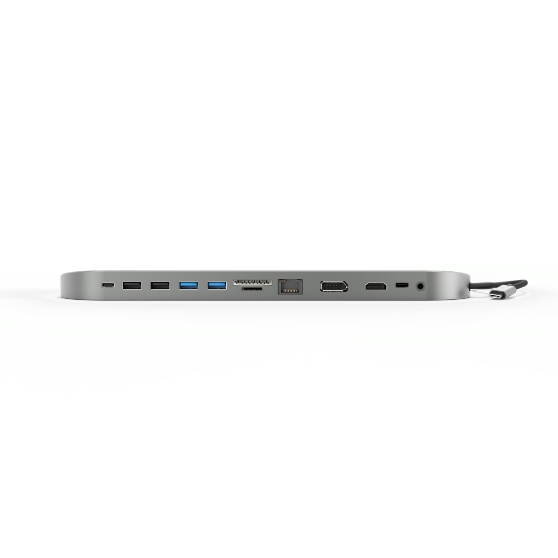Hama 00135761 laptop dock/port replicator Wired USB 3.2 Gen 1 (3.1 Gen 1) Type-C Aluminium, Black – image 2