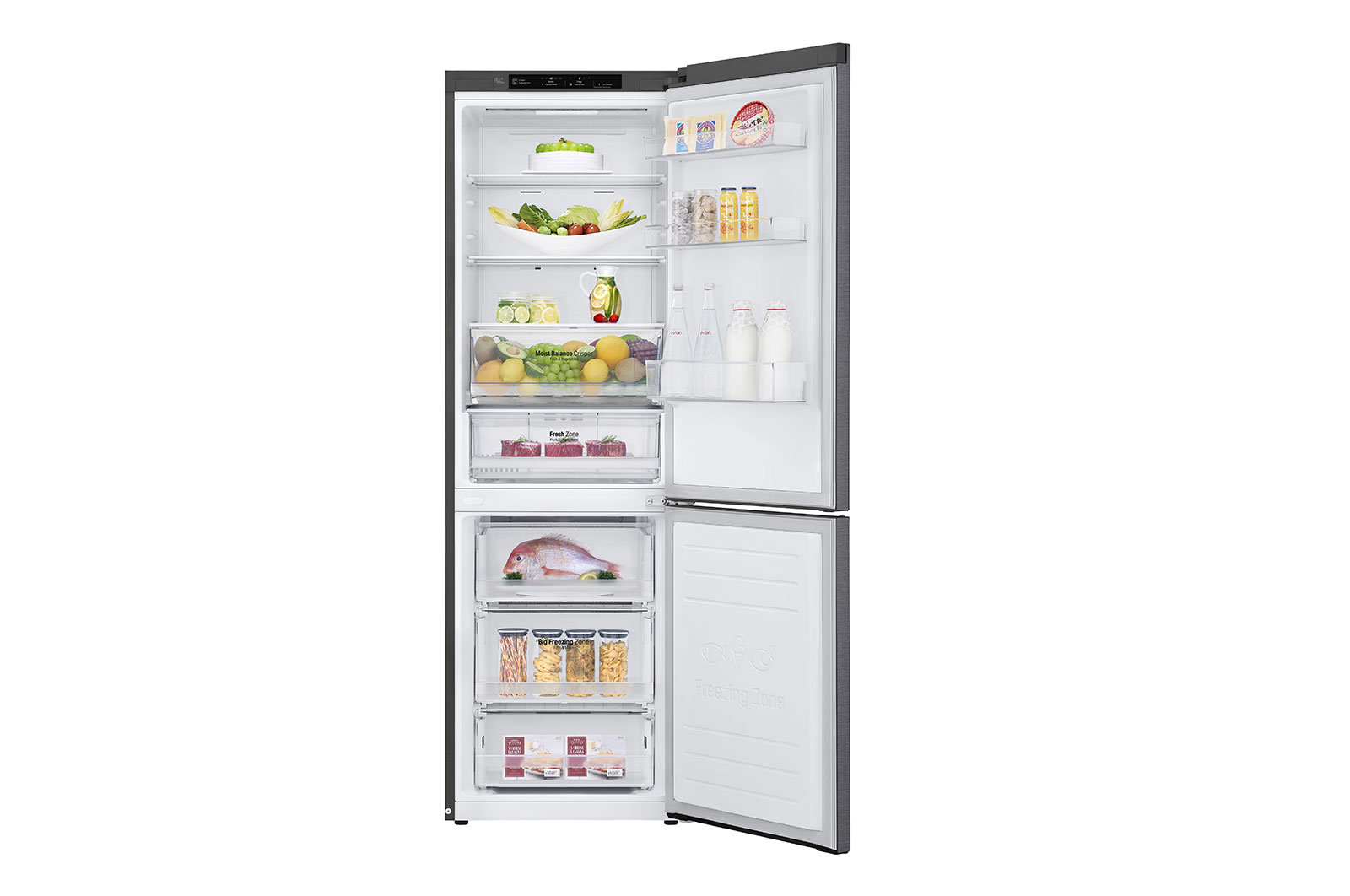 LG GBB61DSJZN fridge-freezer Freestanding – image 2